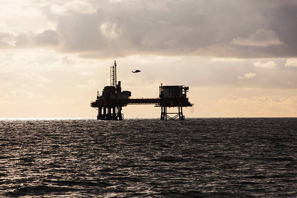 istock Oil platform on the North sea 539167251