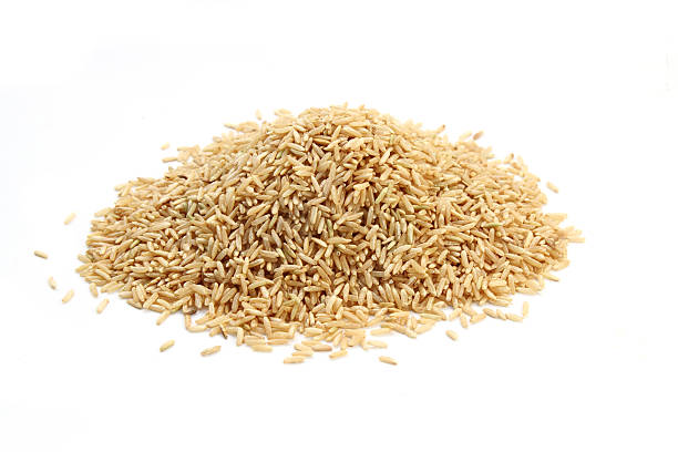 istock Heap of brown rice 539181805