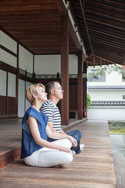 istock people wander travelling in Japanese Temple 539202178