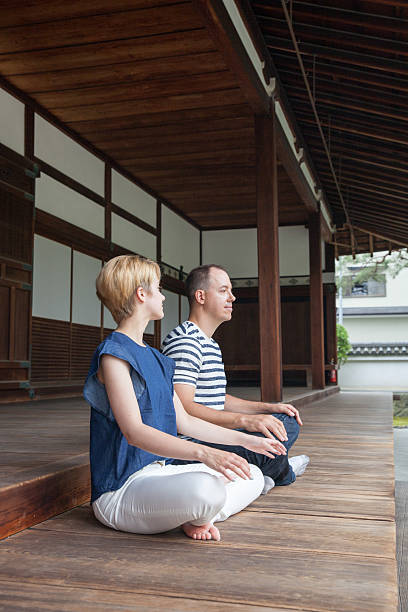 istock people wander travelling in Japanese Temple 539202726