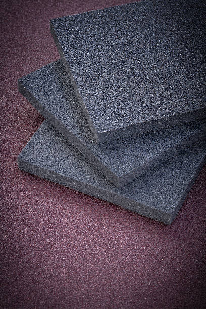 istock Collection of sanding sponges on emery paper abrasive tools 539206340
