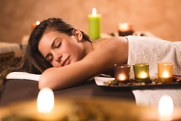 istock Woman at the spa. 539206949