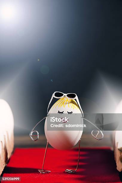 Famous Egg Walking The Red Carpet Stock Photo - Download Image Now - Egg - Food, Red Carpet Event, 2015