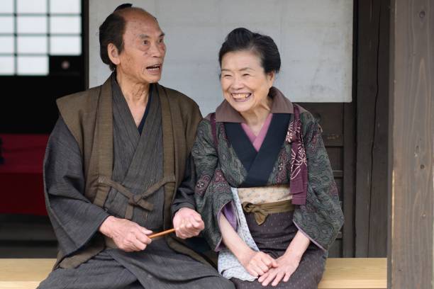 istock Edo period couple 539207832