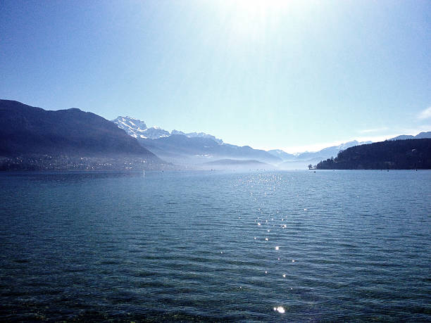 The lake of Annecy, early summer