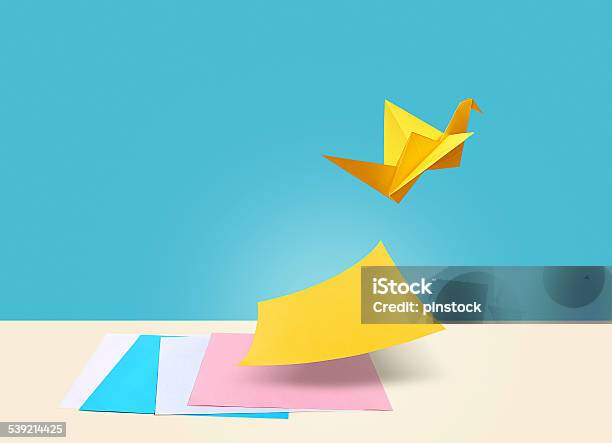 Creative Idea Stock Photo - Download Image Now - Origami, Bird, Paper
