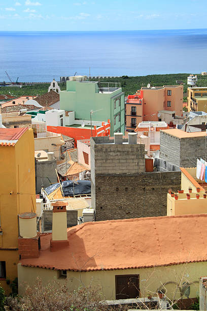 istock Colorful houses on La Palma 539214550