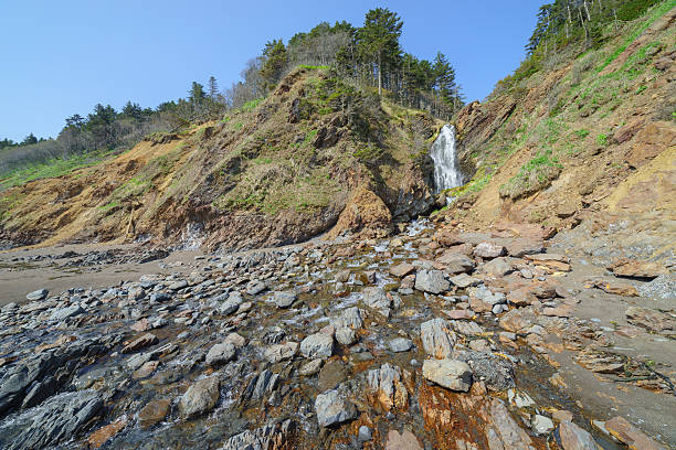 istock Waterfall, Sakhalin island, Russia. 539215006