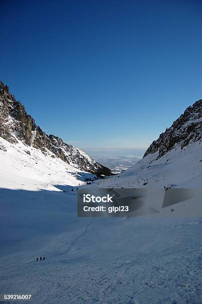 Looking Down The Valley Stock Photo - Download Image Now - 2015, Adventure, Alpine Skiing