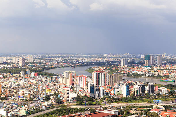 istock Ho Chi Minh City Panorama, Saigon Vietnam 539216259