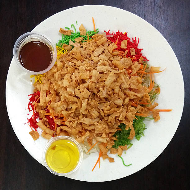 istock Yee Sang, a Chinese New Year Dish 539216627