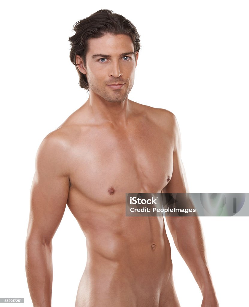 Body care comes naturally to him Cropped portrait of a naked man against a white backgroundhttp://195.154.178.81/DATA/i_collage/pi/shoots/781789.jpg Beauty Stock Photo