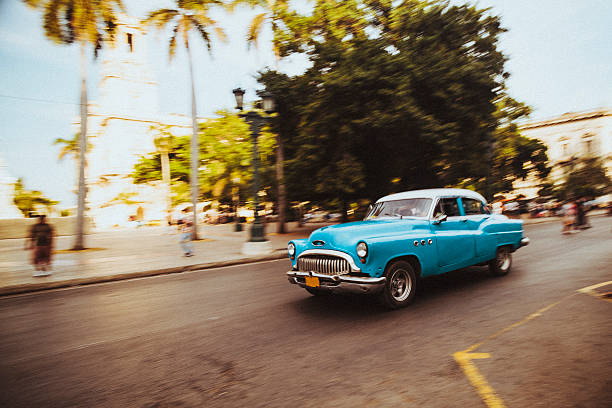 American classic car in Havana, Cuba