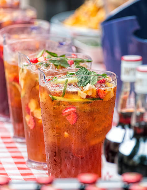 istock Pimm's Pitchers, Outdoor Summer Bar. 539218414