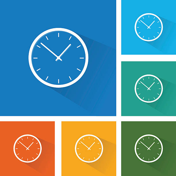 Colourfull Clock Vector 100+ Colorful Wall Clock Illustrations, Royalty-Free Vector Graphics ...
