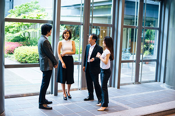 istock Disucssion after fruitful corporate meeting 539225050