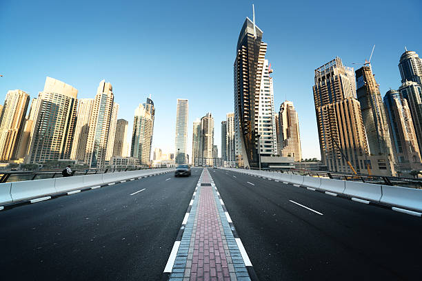 road in Dubai, United Arab Emirates