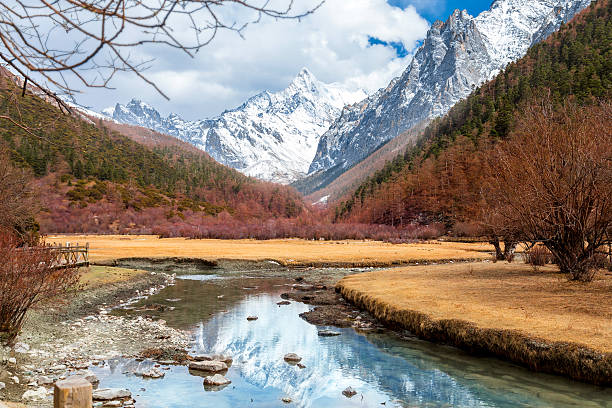 istock Pearl Lake in Yading national level reserve 539226488