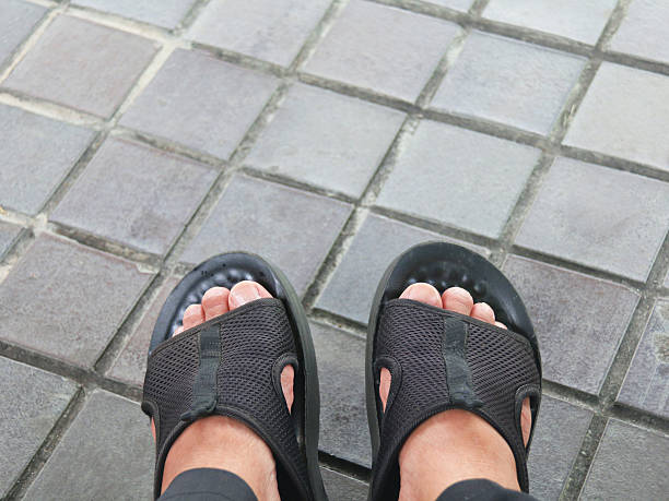 istock Feet and shoes. 539229436