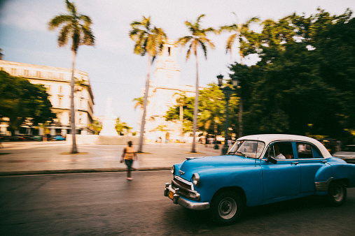 American classic car in Havana, Cuba