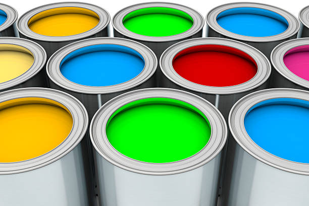 istock 3D colors painting buckets 539234715