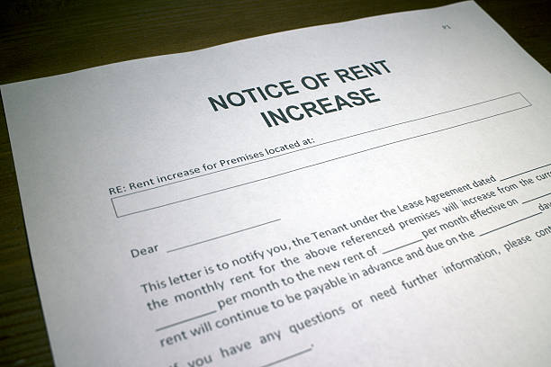 istock Notice of Rent Increase 539235072