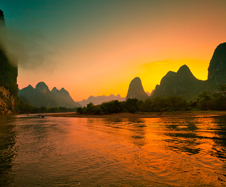 Li river in the Morning