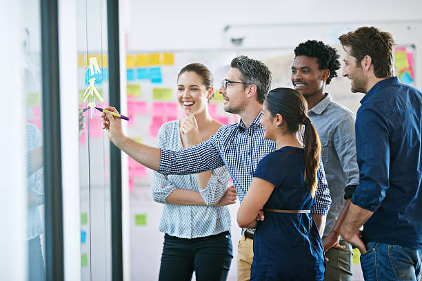 istock They're positive about his ideas 539235939