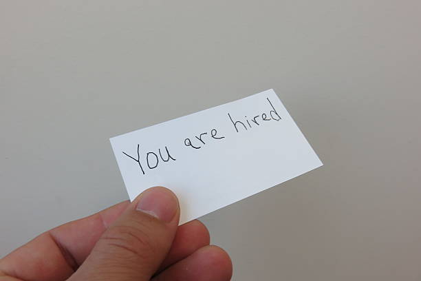 istock You got hired Concept 539236671