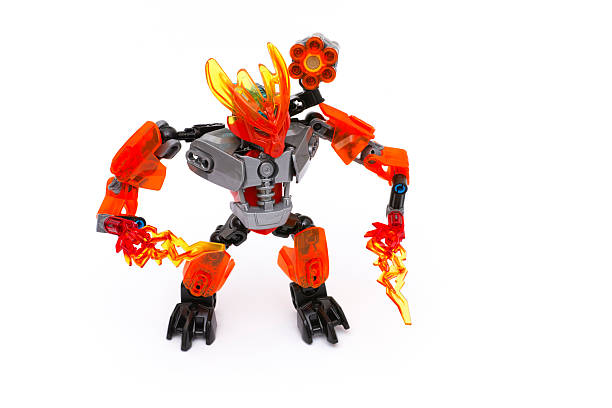 Lego Bionicle Protector Of Fire Stock Photo - Download Image Now - Robot,  Lego, Block Shape - iStock