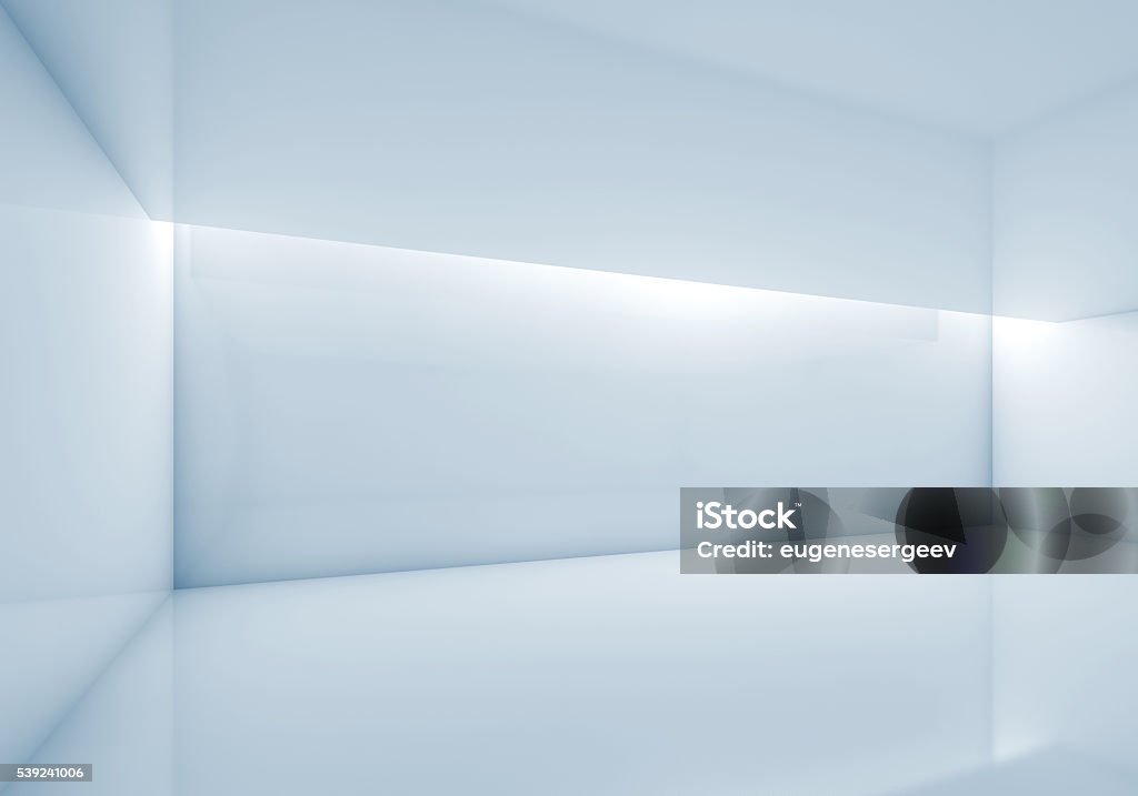 Abstrakte moderne innere 3d render - Lizenzfrei Leer Stock-Foto