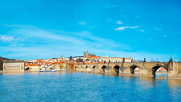istock Charles Bridge, St. Vitus Cathedral and historical Prague 539242600