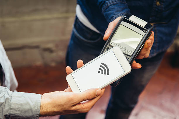 istock Contactless Payment with Mobile Phone 539243891