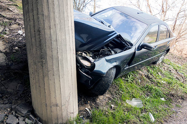 istock An accident damaged vehicle 539245779