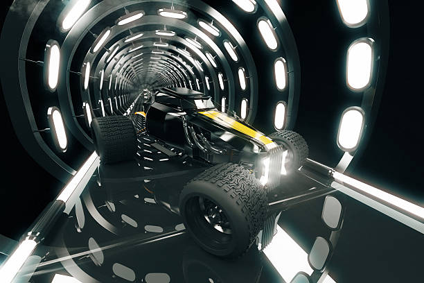 istock Hot-Rod in tunnel side 539246798