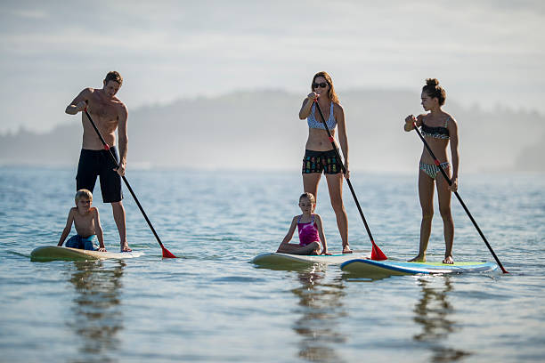 istock Family paddleboarding in Hawaii 539257497