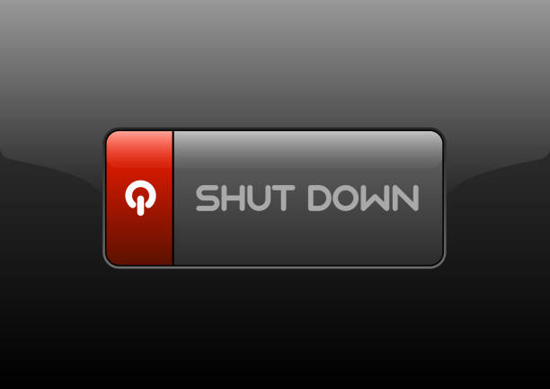 Shut Off Computer Icon 880+ Shut Off Computer Stock Illustrations, Royalty-Free Vector ...