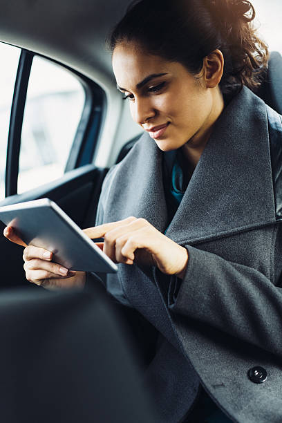 istock Businesswoman in Car 539258183