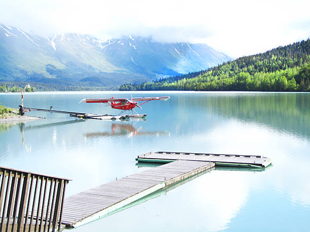 istock Seaplane in the mountaious landscape, Alaska 539258687