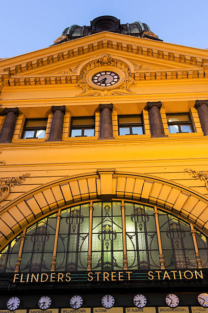 Flinders Street Station in Melbourne, Victoria, Australia