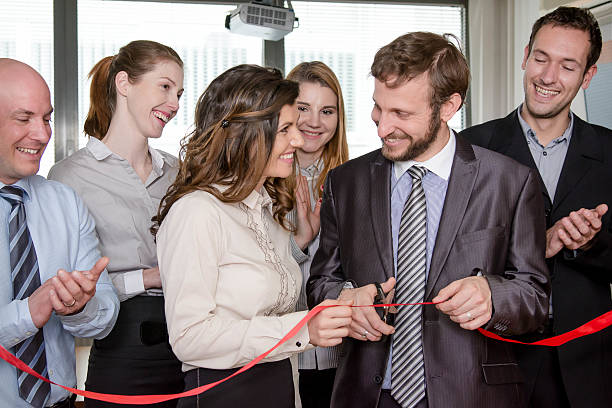 istock Opening of new office space 539269619