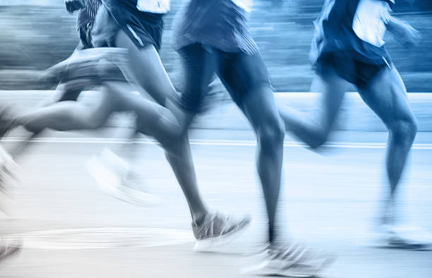 istock Marathon runners in the race 539270695
