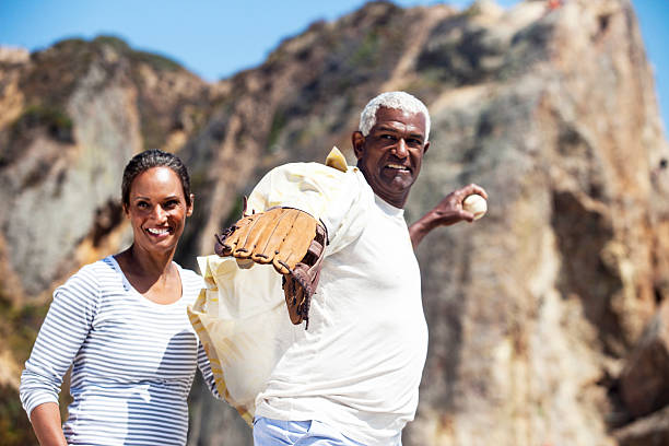 140+ Old Man Playing Baseball Stock Photos, Pictures & Royalty-Free