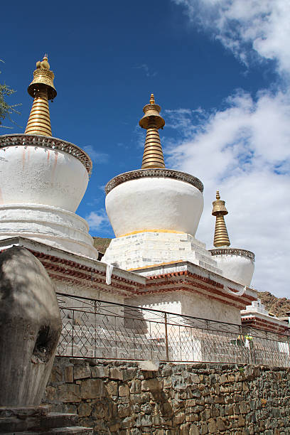 istock Stupas at the Tashilhunpo Monastery 539280695