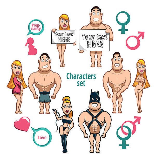 Tall Nude Women Cartoons Illustrations, Royalty-Free Vector Graphics & Clip  Art - iStock
