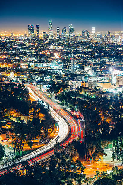 istock Los Angeles Skyline at Night 539281339