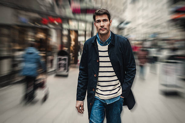 istock Man walking in the city 539281775