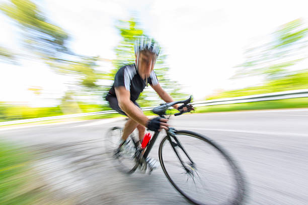 istock Cyclist on a countryroad 539282531