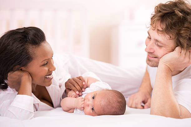 istock Young mixed race family. 539292849