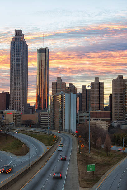 istock Atlanta Skyline at Dusk 539294185